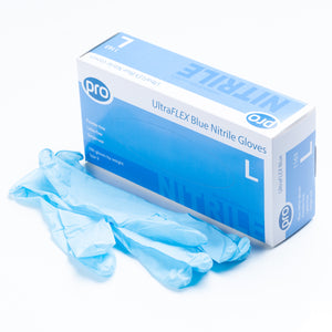 Powder Free Nitrile Gloves - Pack of 100 (S/M/L/XL)