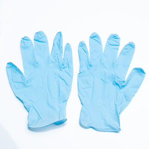 Powder Free Nitrile Gloves - Pack of 100 (S/M/L/XL)