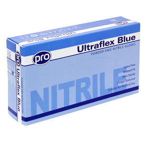 Powder Free Nitrile Gloves - Pack of 100 (S/M/L/XL)